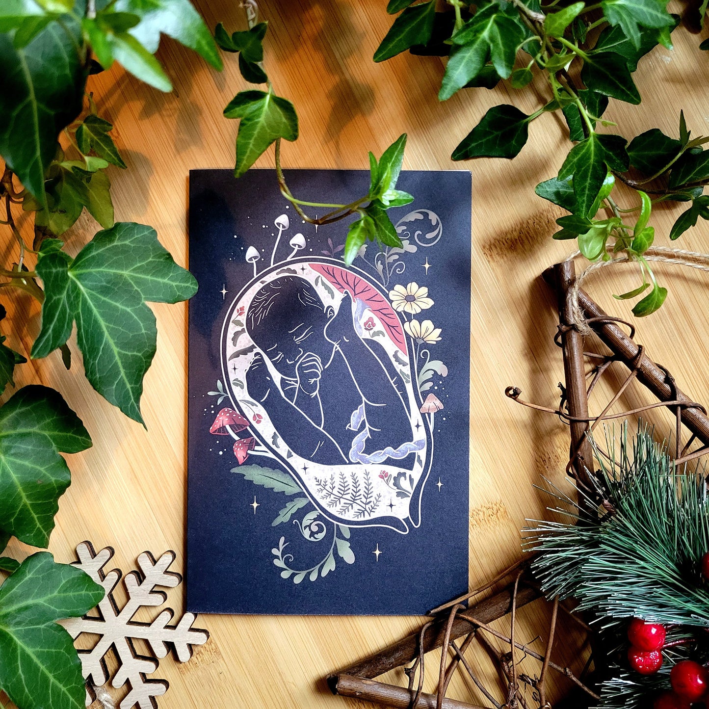 Greeting card FERN