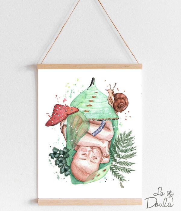 LITHA Watercolor Print