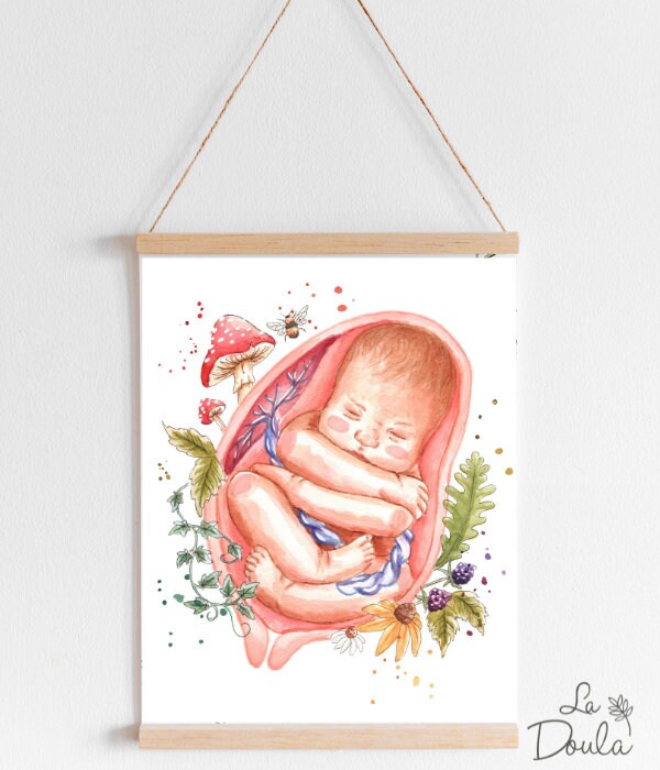 Affiche Aquarelle WILD CHILD