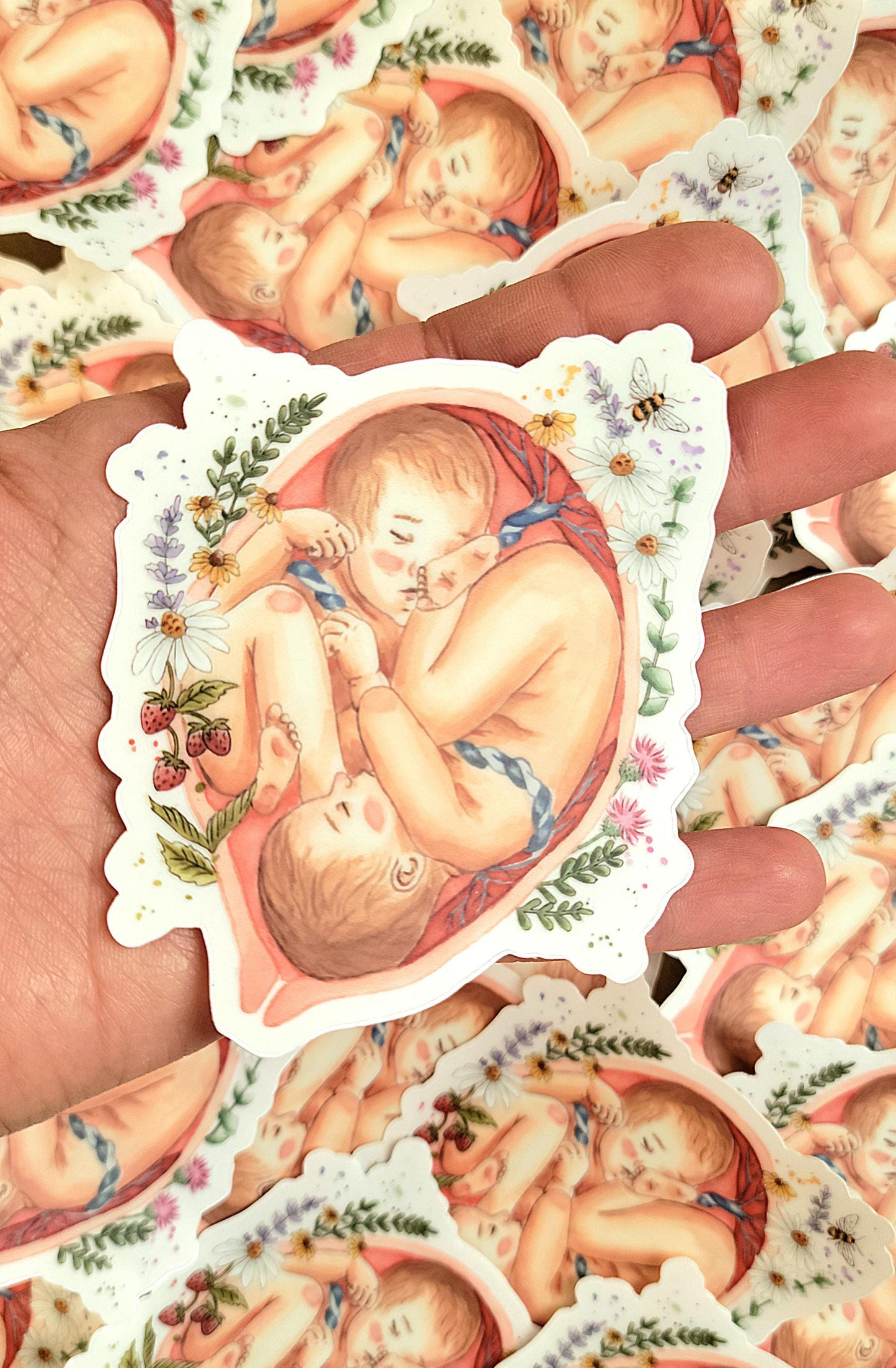 TWIN SOULS Waterproof Vinyl Sticker
