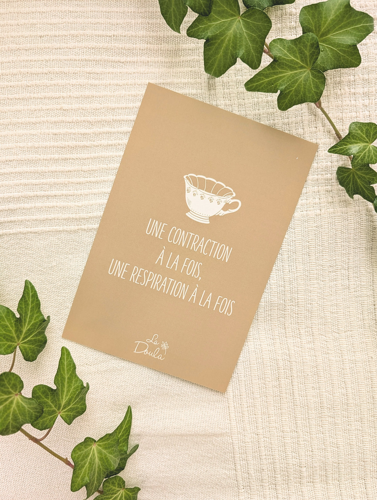 Cartes d'Affirmations pour l'Enfantement ANCRAGE *numérique*