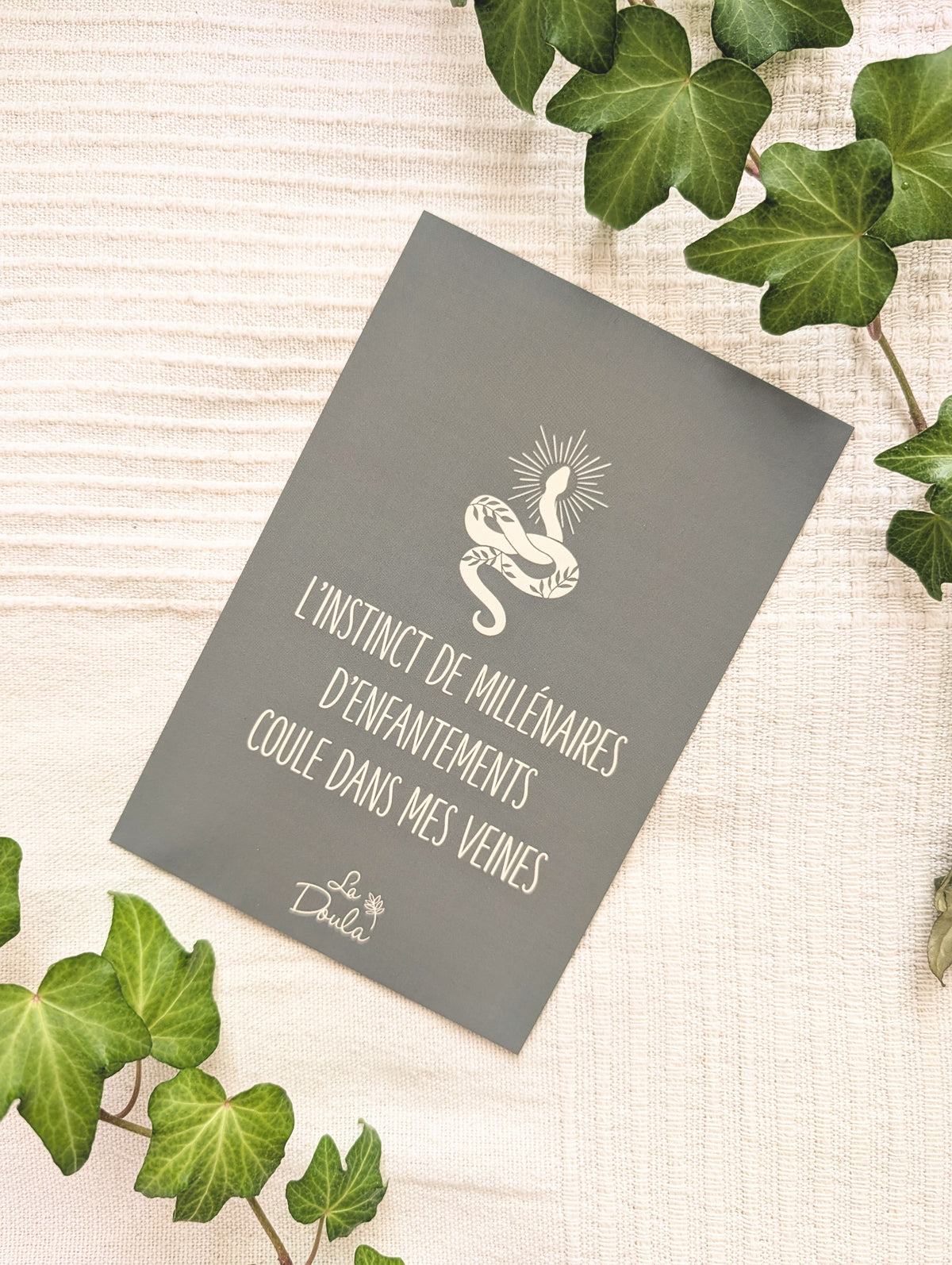 Cartes d'Affirmations pour l'Enfantement ANCRAGE *numérique*