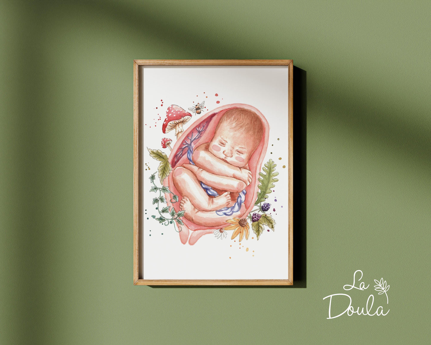Affiche Aquarelle WILD CHILD