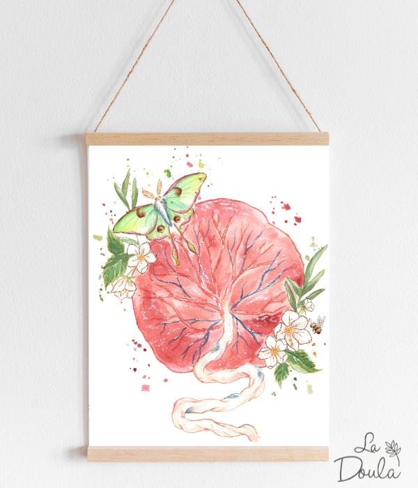Print Watercolour THE EPHEMERAL