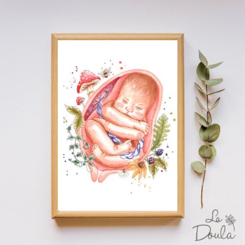 Affiche Aquarelle WILD CHILD