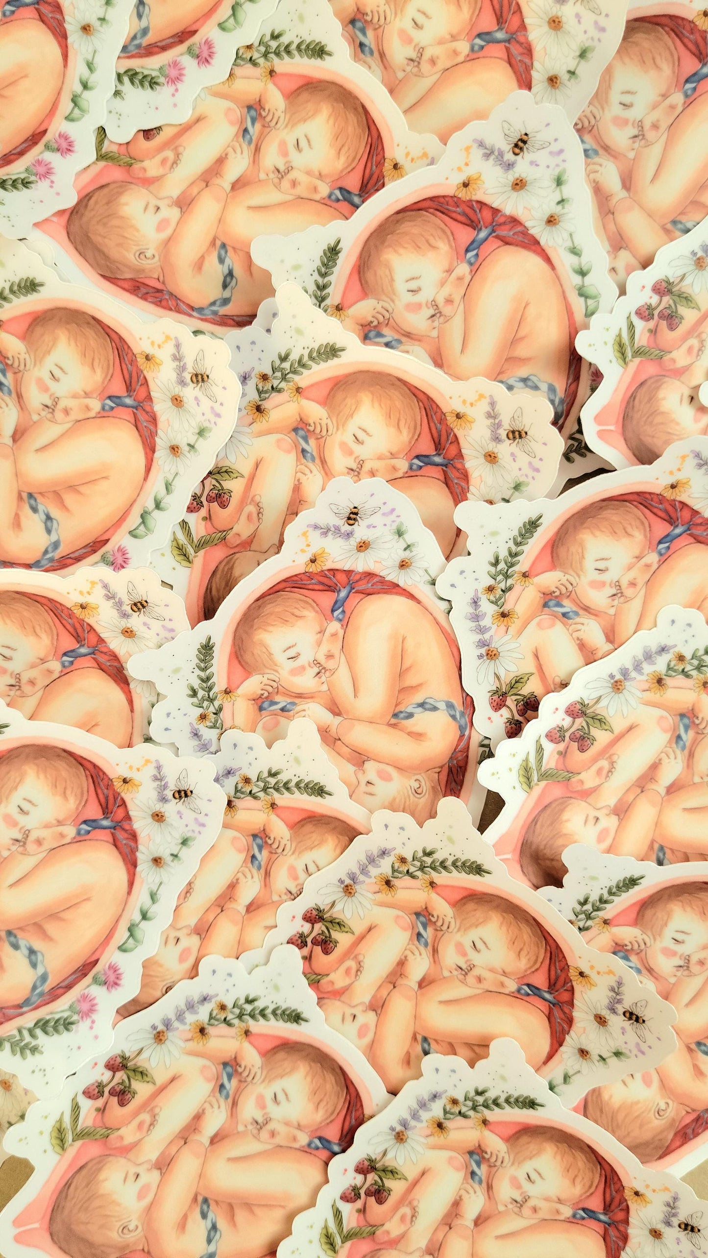 TWIN SOULS Waterproof Vinyl Sticker