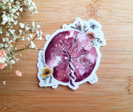 THE PLACENTA Waterproof Vinyl Sticker