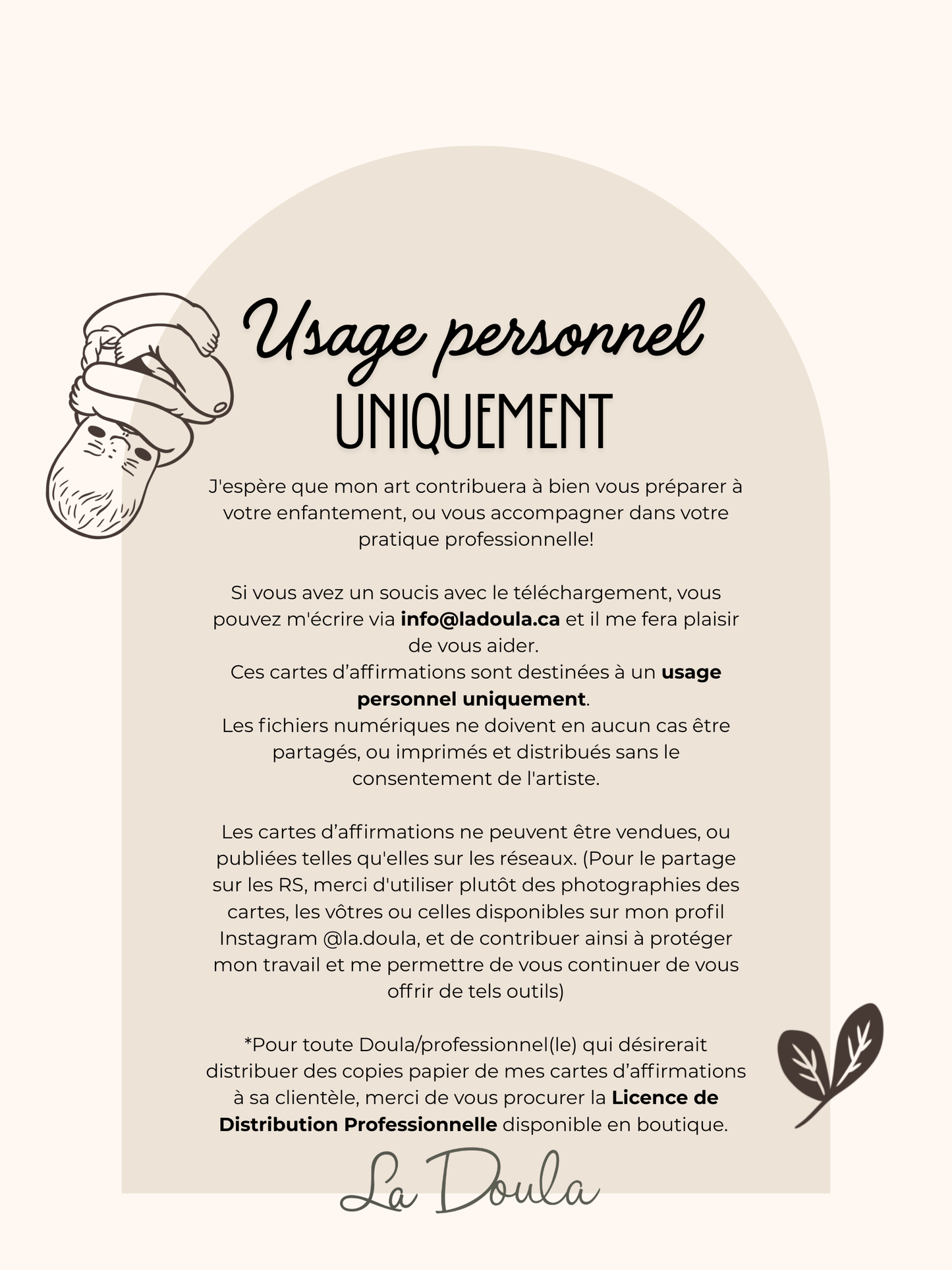 Les Cartes d'Affirmations