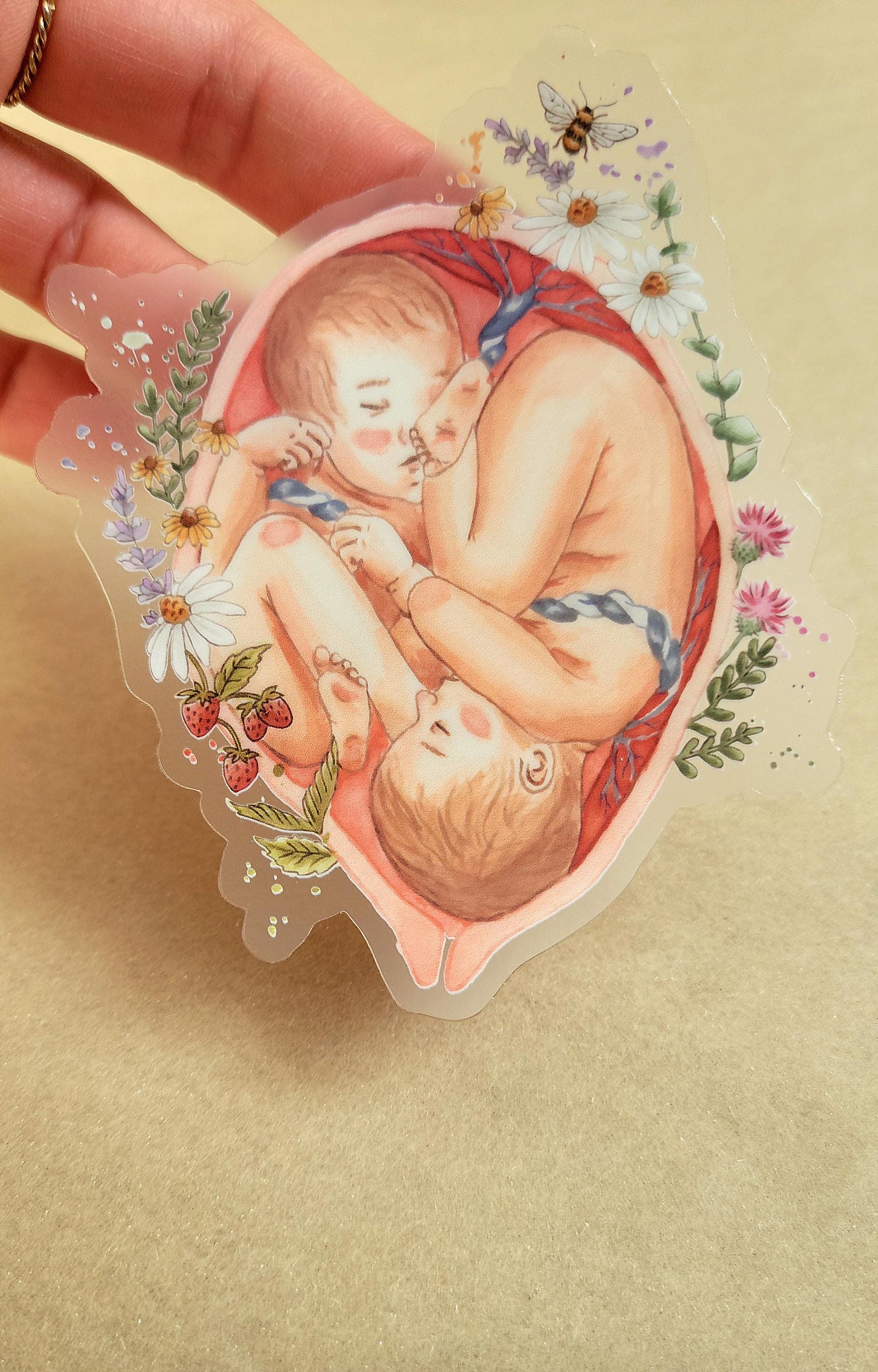 TWIN SOULS Waterproof Vinyl Sticker