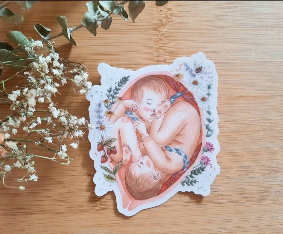 TWIN SOULS Waterproof Vinyl Sticker