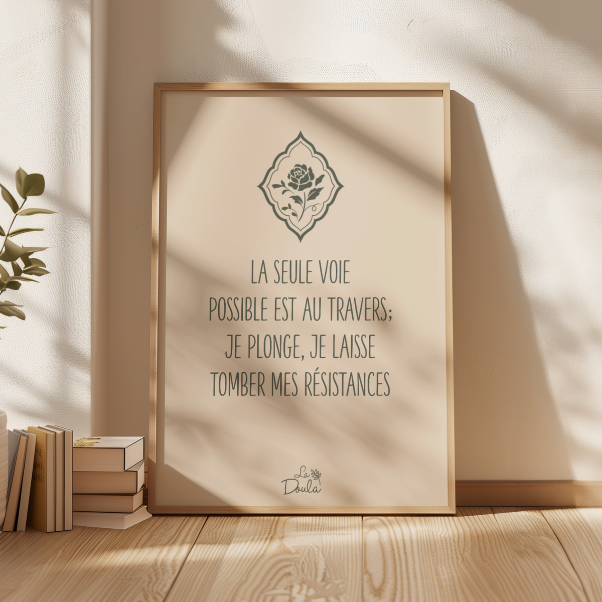 Affiche Affirmation L