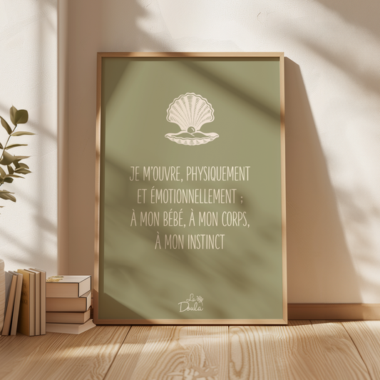 Affiche Affirmation T