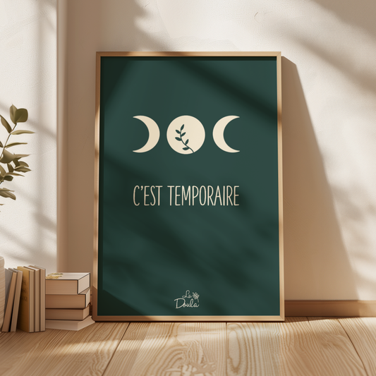 Affiche Affirmation W