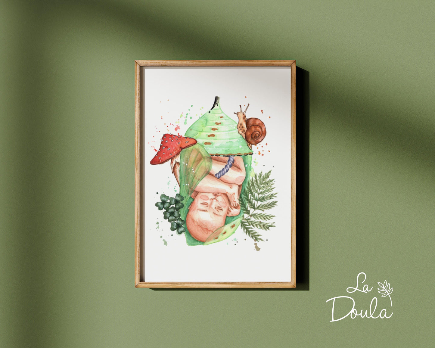 Affiche Aquarelle LITHA