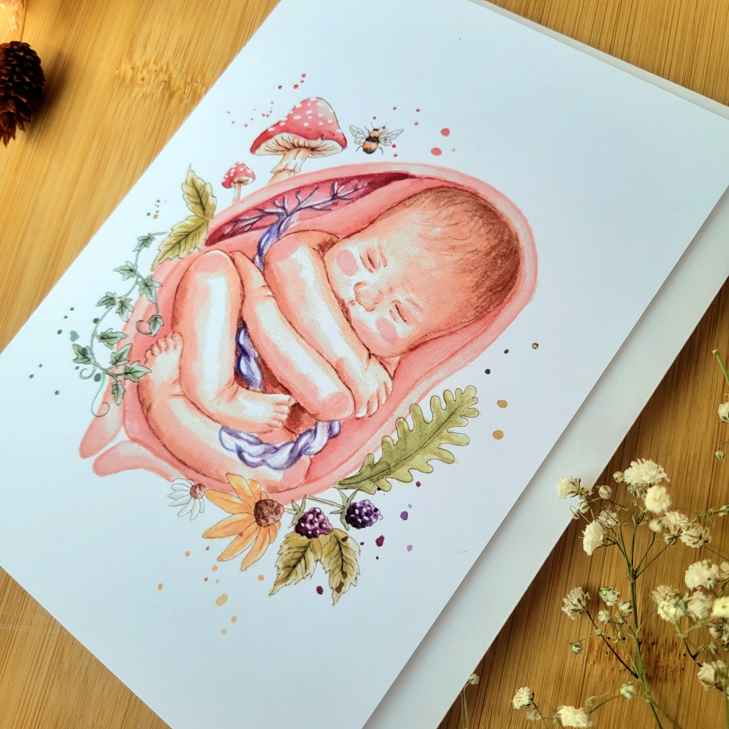 WILD CHILD Greeting Card