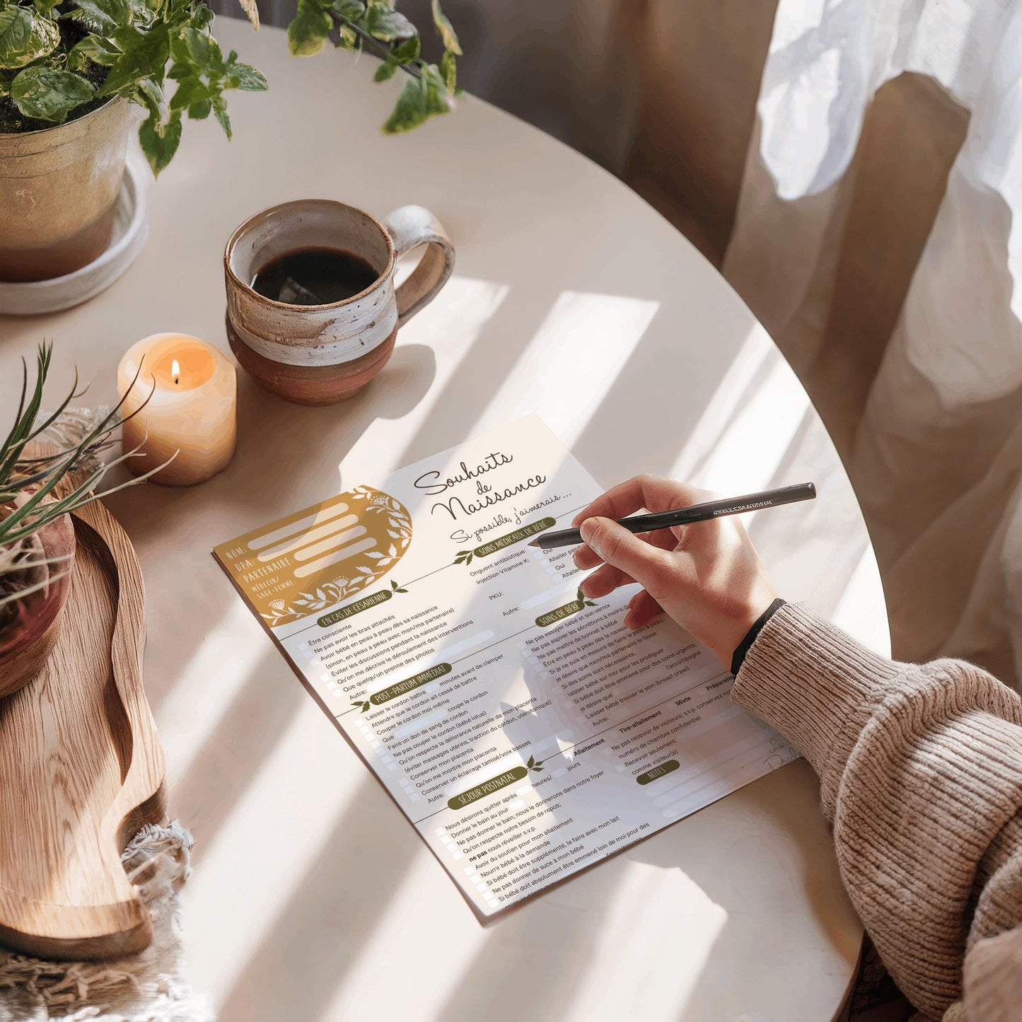 Birth Plan Checklist (2nd version)