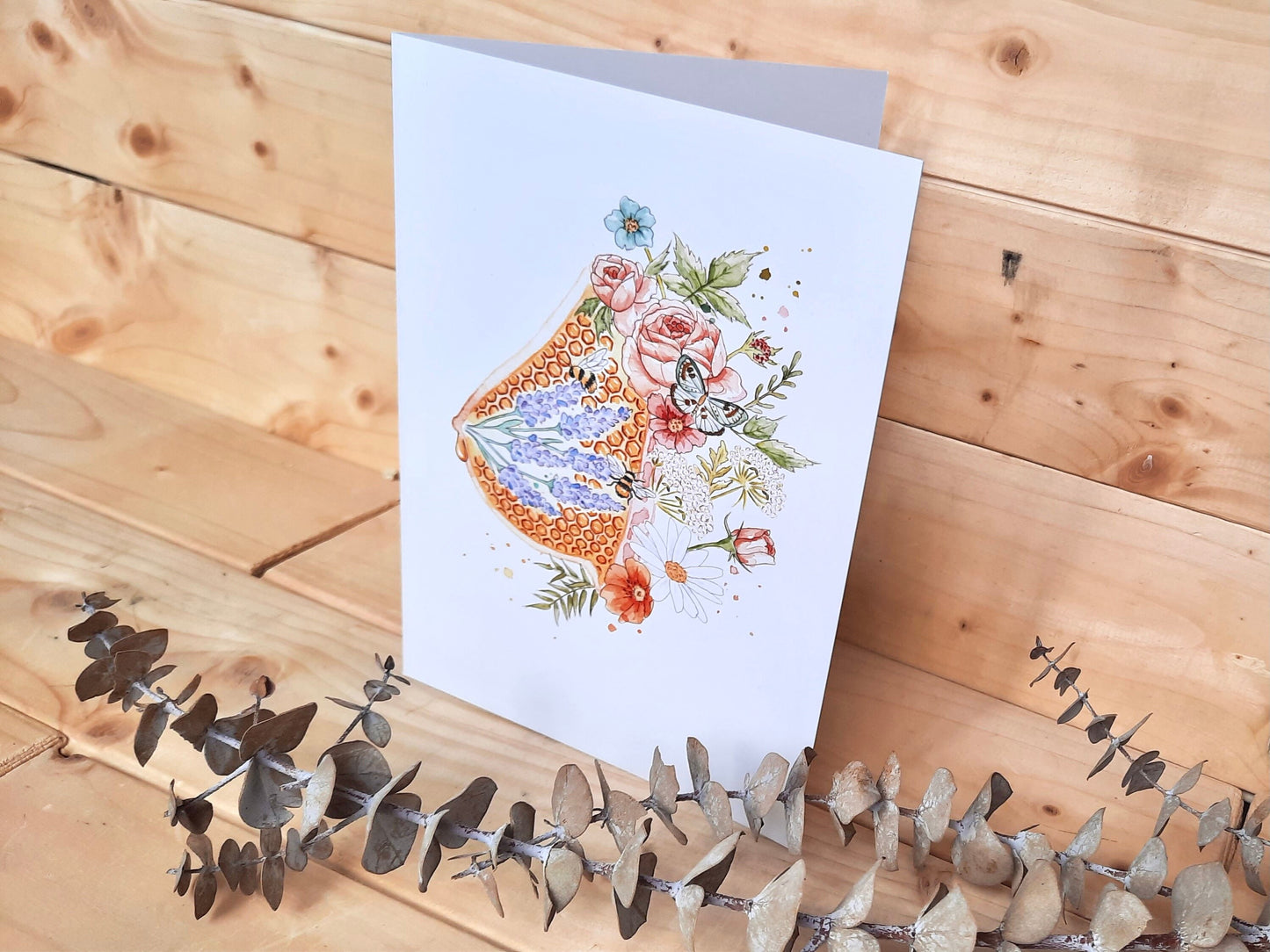 LIQUID GOLD Greeting Card