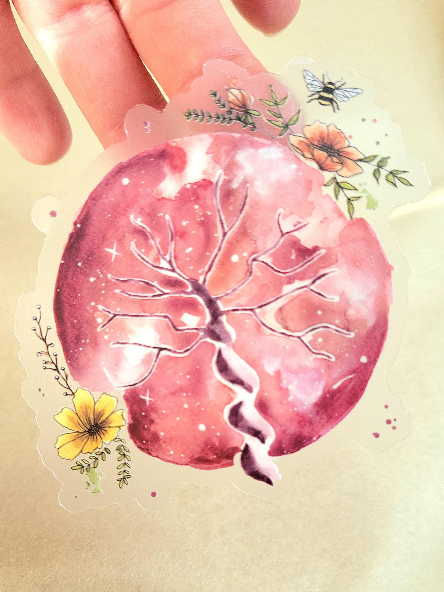 Sticker hydrofuge en vinyle LE PLACENTA