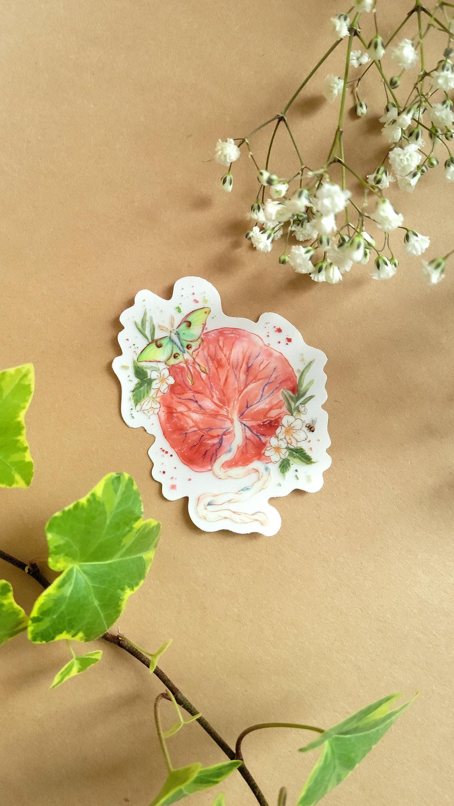 "L'ÉPHÉMÈRE" Waterproof Vinyl Sticker