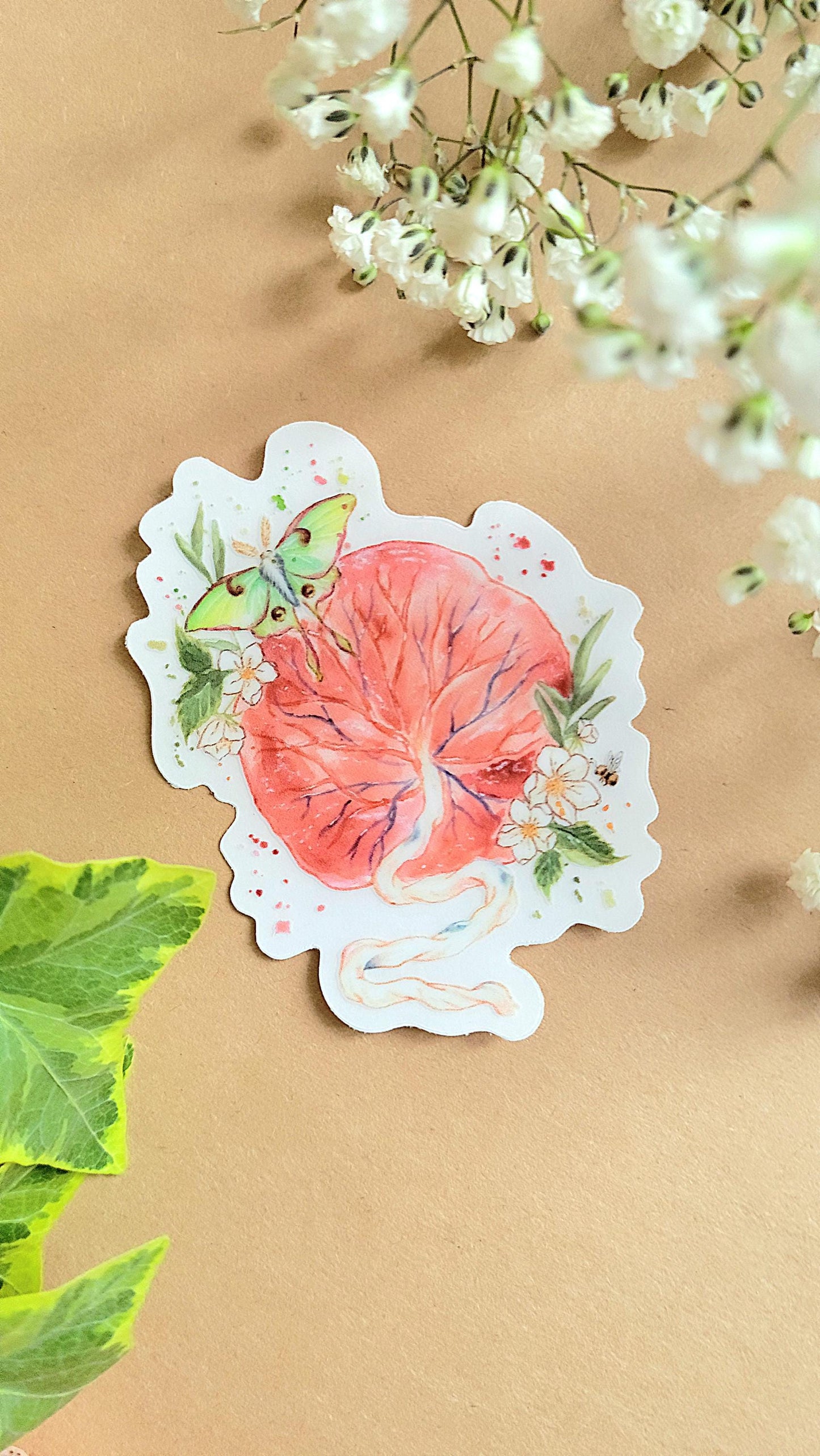 "L'ÉPHÉMÈRE" Waterproof Vinyl Sticker