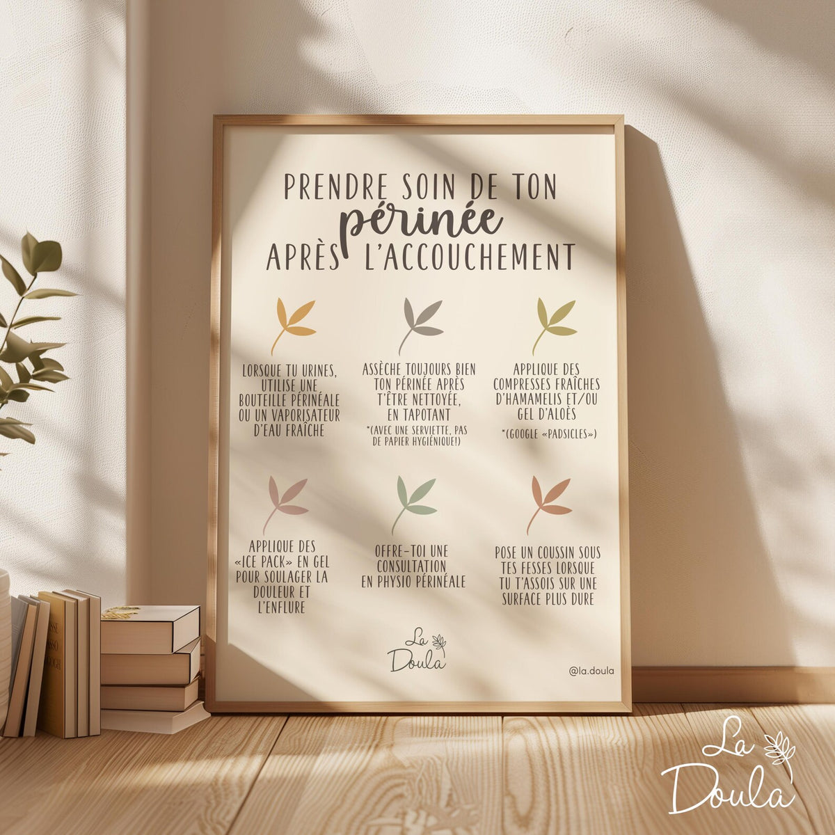 Affiche SOINS PÉRINÉE POSTNATAL