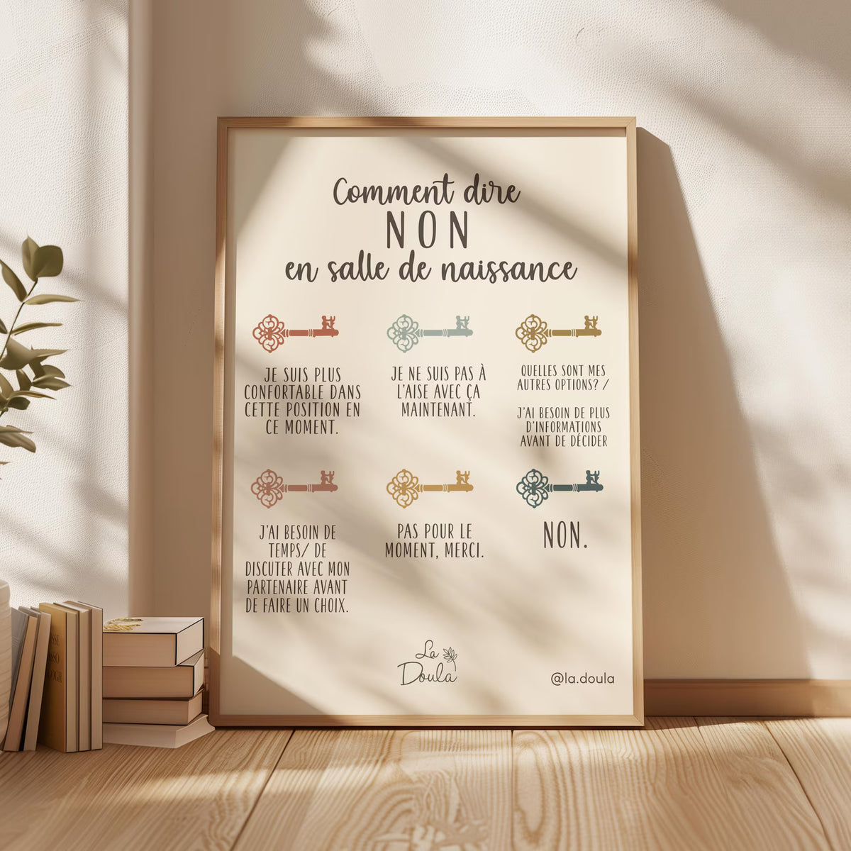 Affiche CONSENTEMENT ACCOUCHEMENT