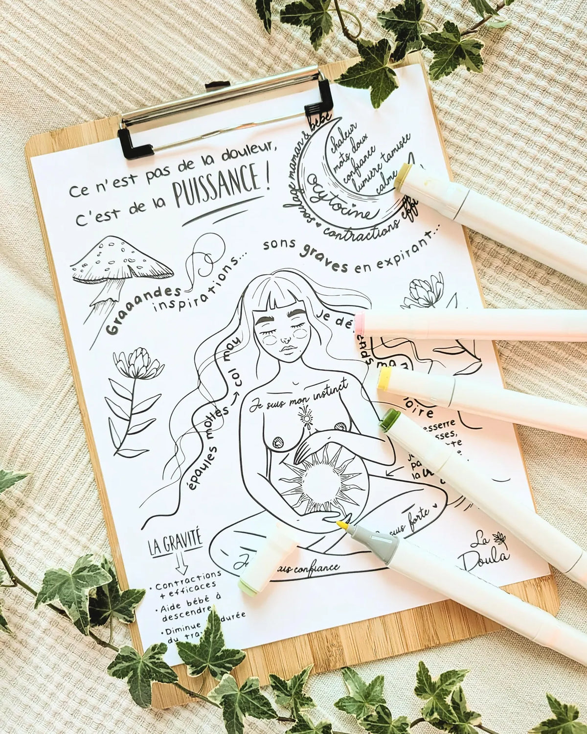 FEMME EN TRAVAIL (Version Papier)