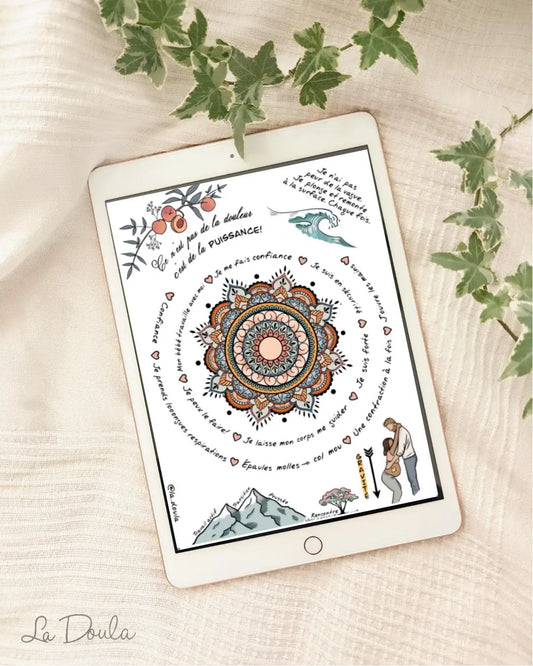 Mandala (version couleur)