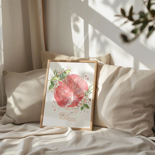 Print Watercolour THE EPHEMERAL
