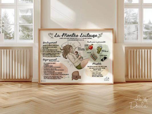 Affiche MONTÉE LAITEUSE
